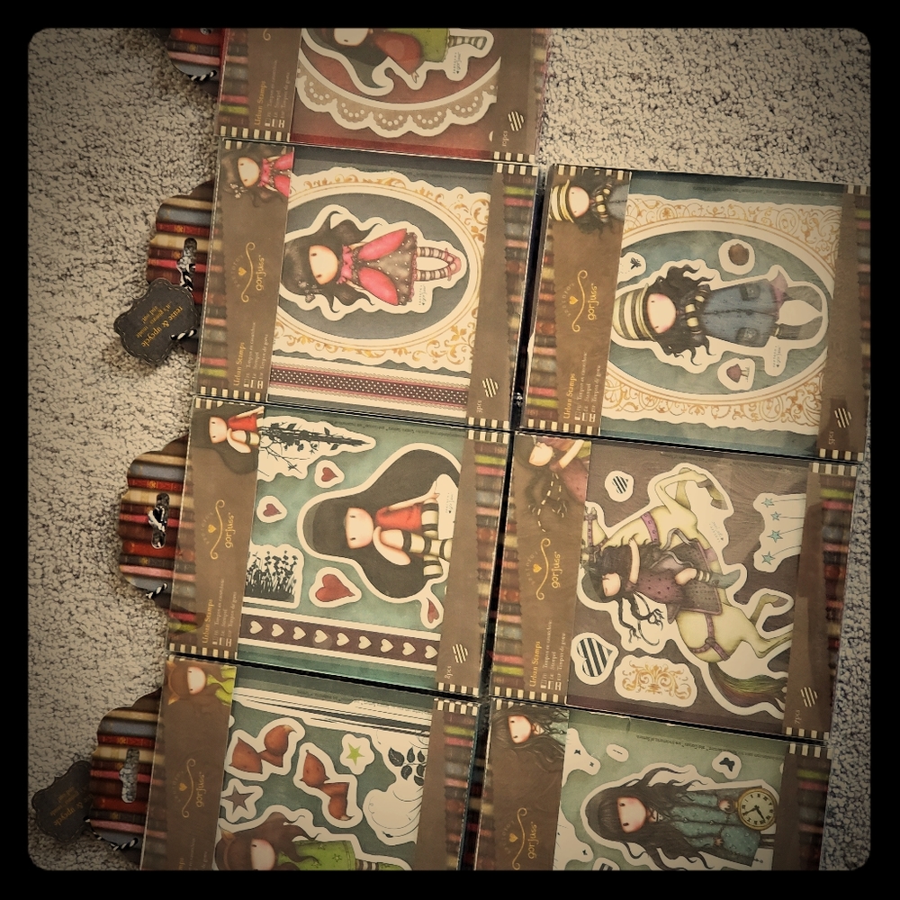 Santoro gorjus stamps